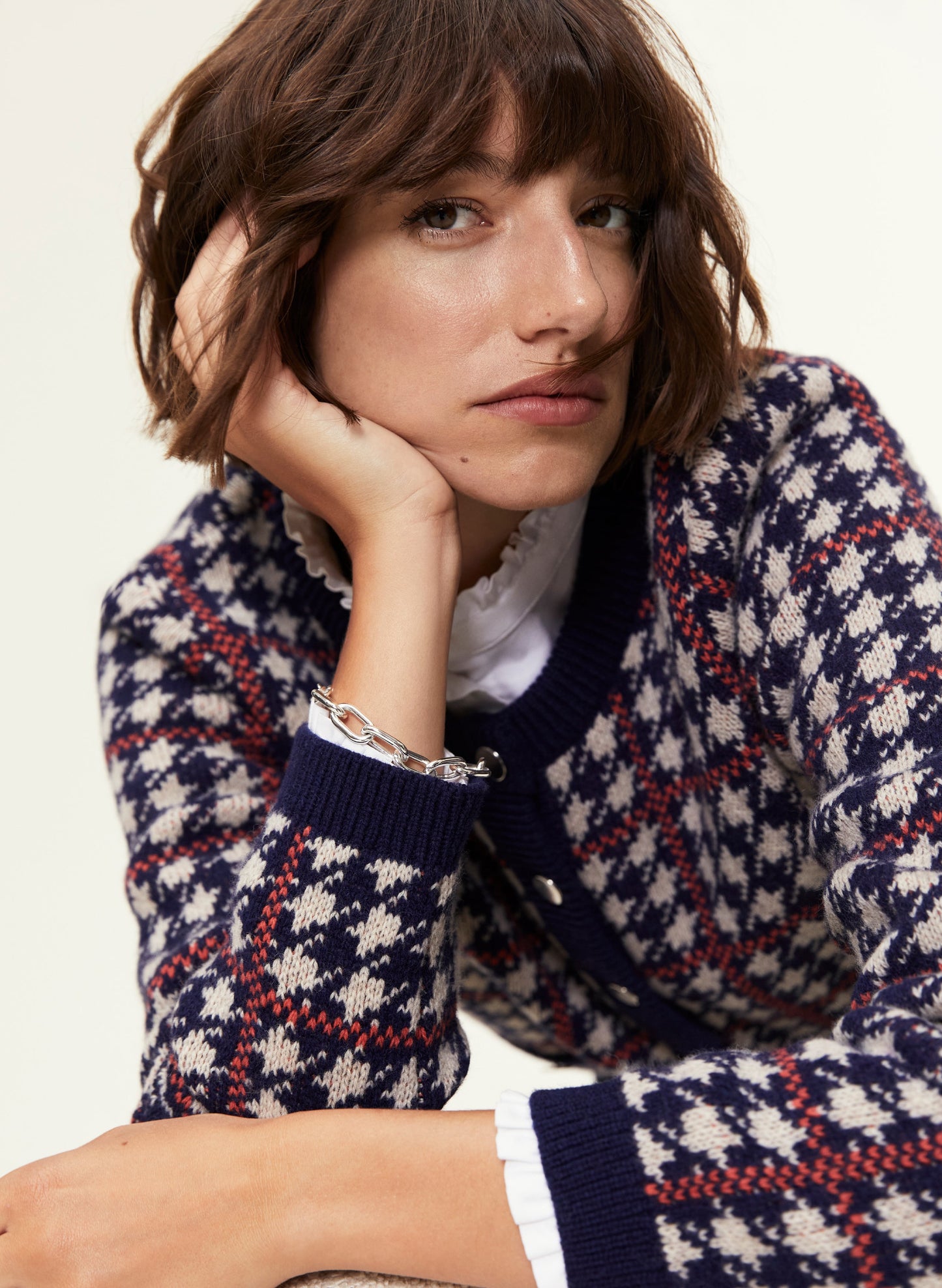 Prudence Recycled Wool Knitted Jacket