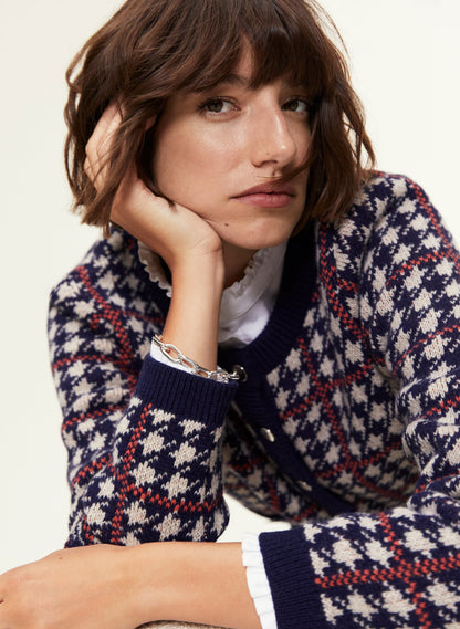 Prudence Recycled Wool Knitted Jacket