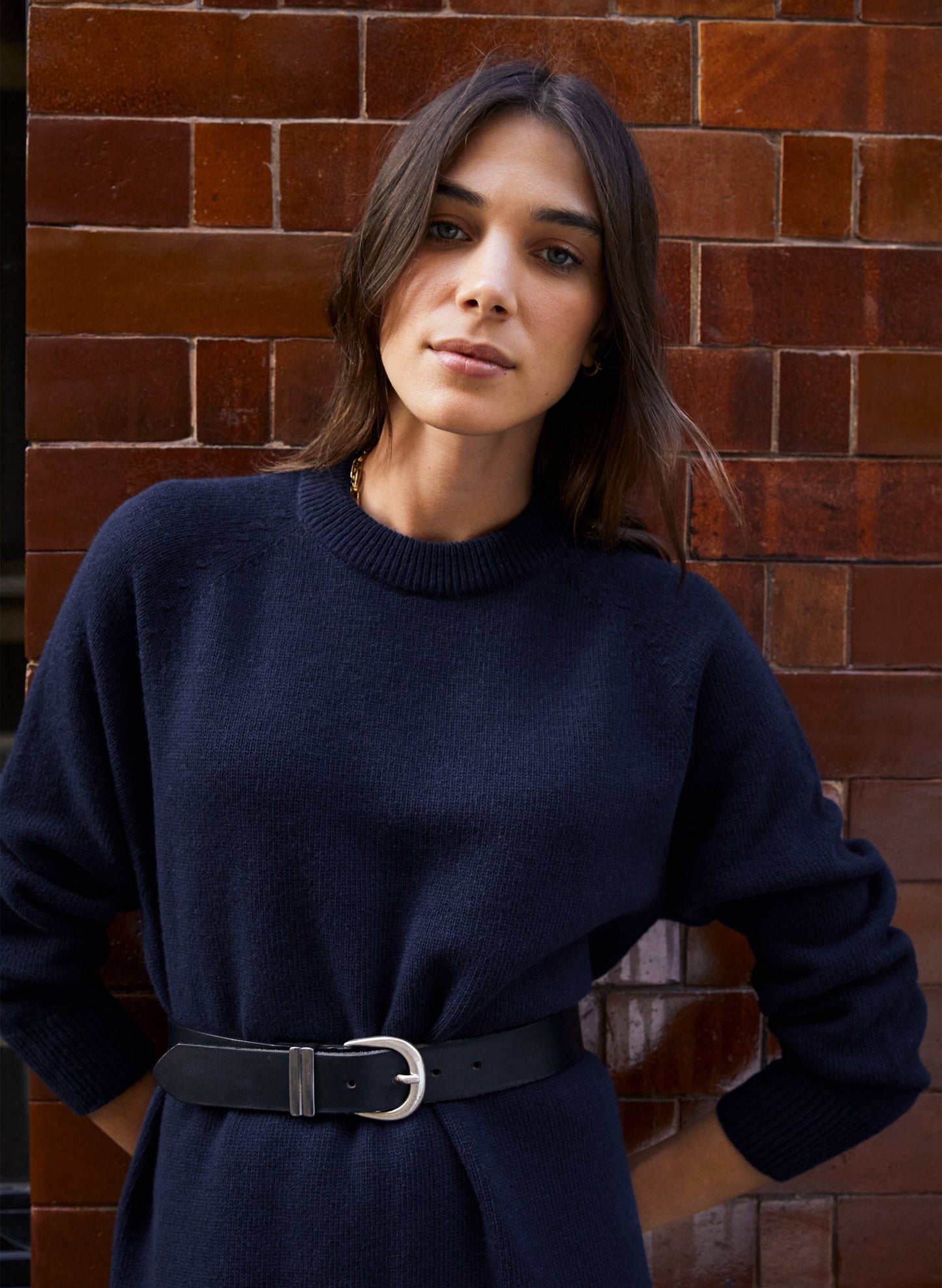 Moll Wool Blend Knitted Dress