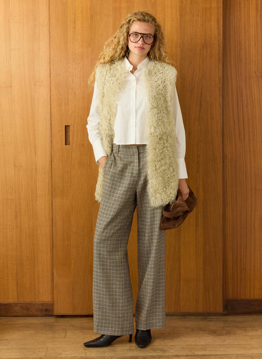 Ardi Shearling Gilet Vest