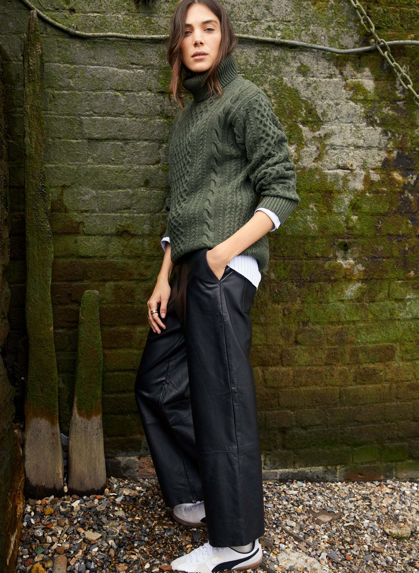 Sacha Leather Trousers