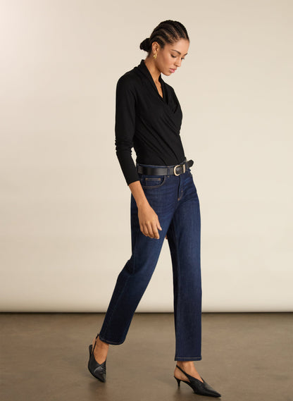 Zenna Organic Cotton Stretch Straight Leg Jeans