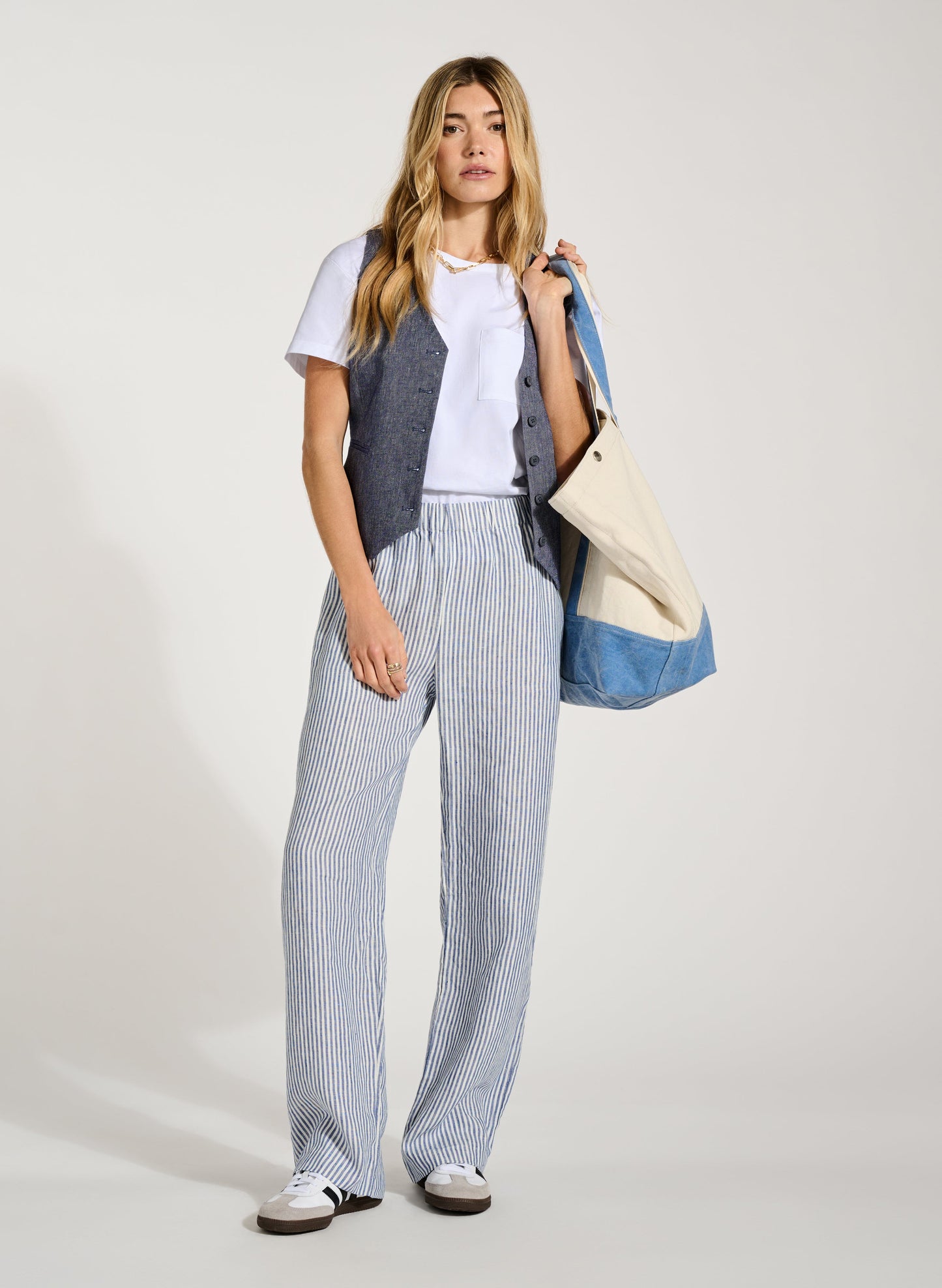 Ulrika Linen Waistcoat