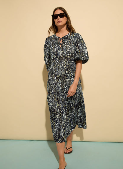 Mathilda Organic Cotton Kaftan Dress