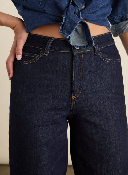 Nixi Organic Cotton Stretch Denim Barrel Jeans