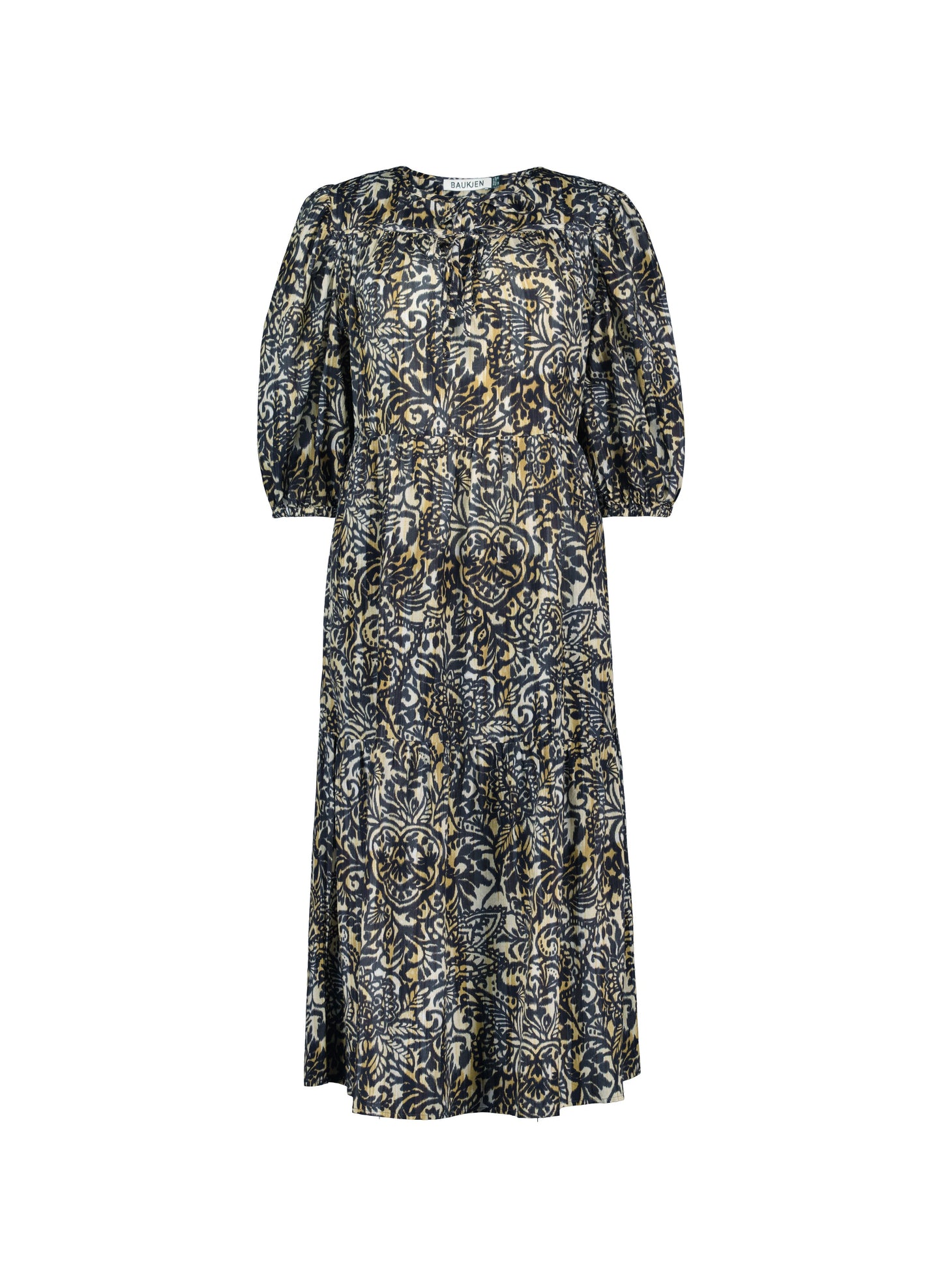 Mathilda Organic Cotton Kaftan Dress