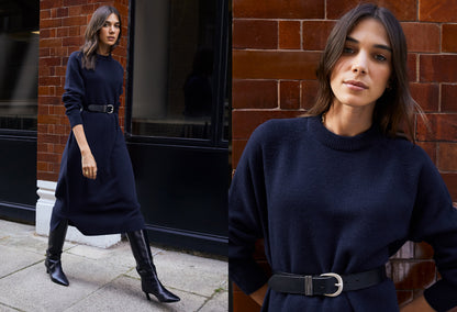 Moll Wool Blend Knitted Dress