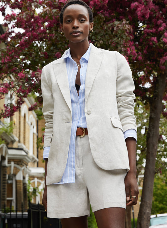 Sonia Linen Blazer