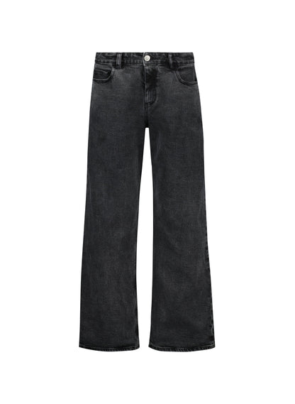 Organic Stretch Cotton Wide Leg Slouch Jeans
