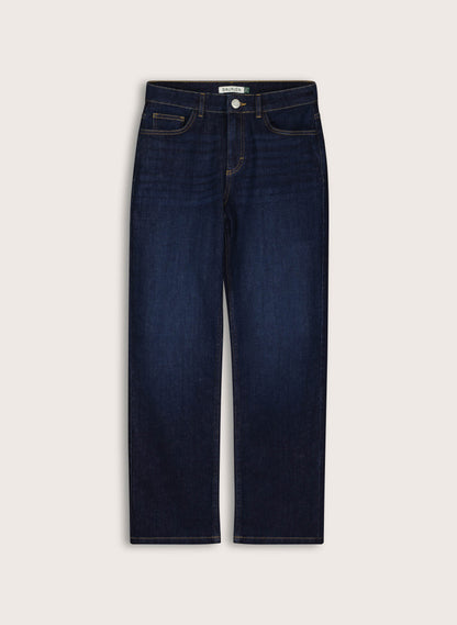 Petite Zenna Organic Cotton Stretch Straight Leg Jeans