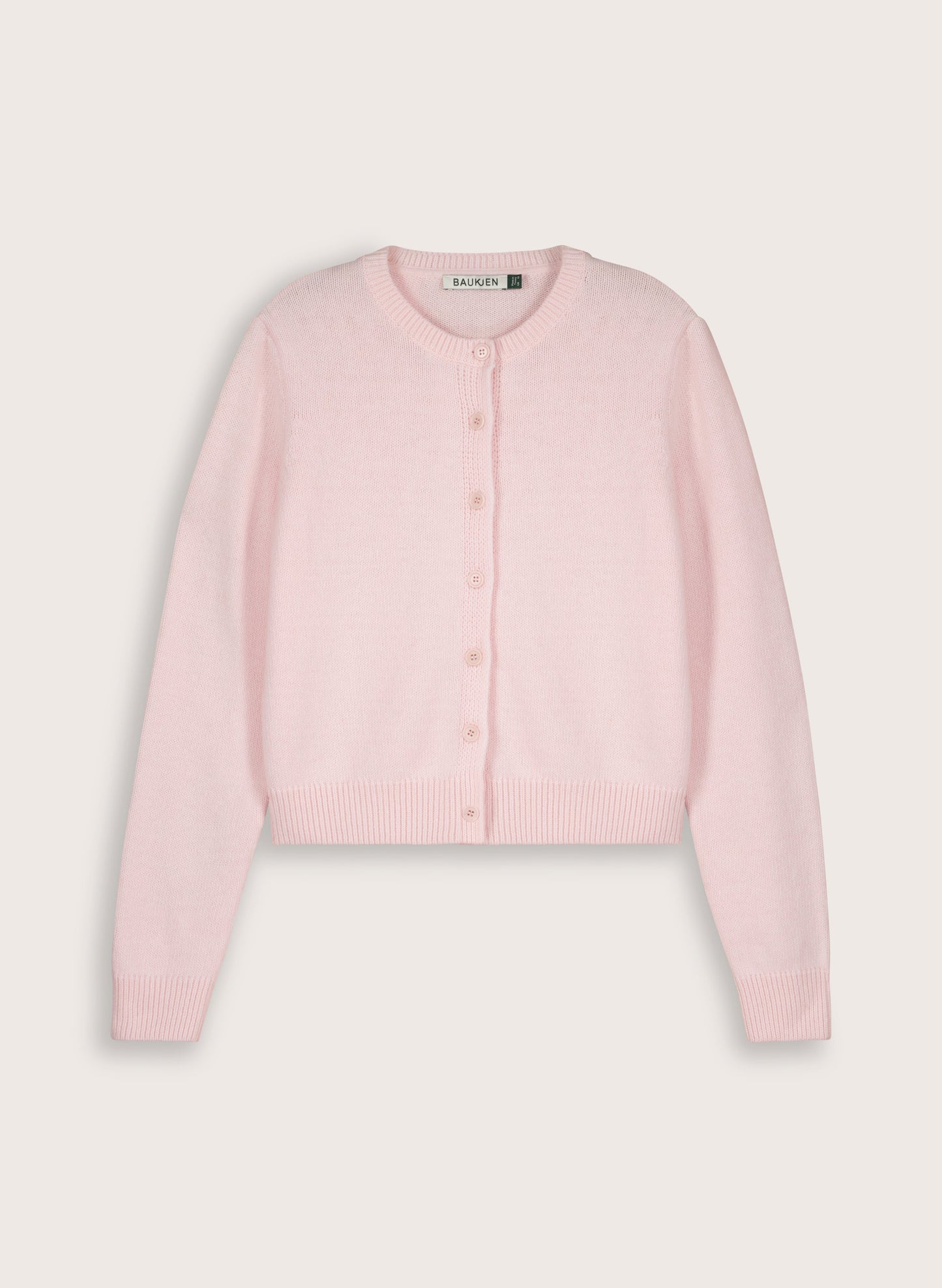 Marie Wool Blend Crew Neck Cardigan