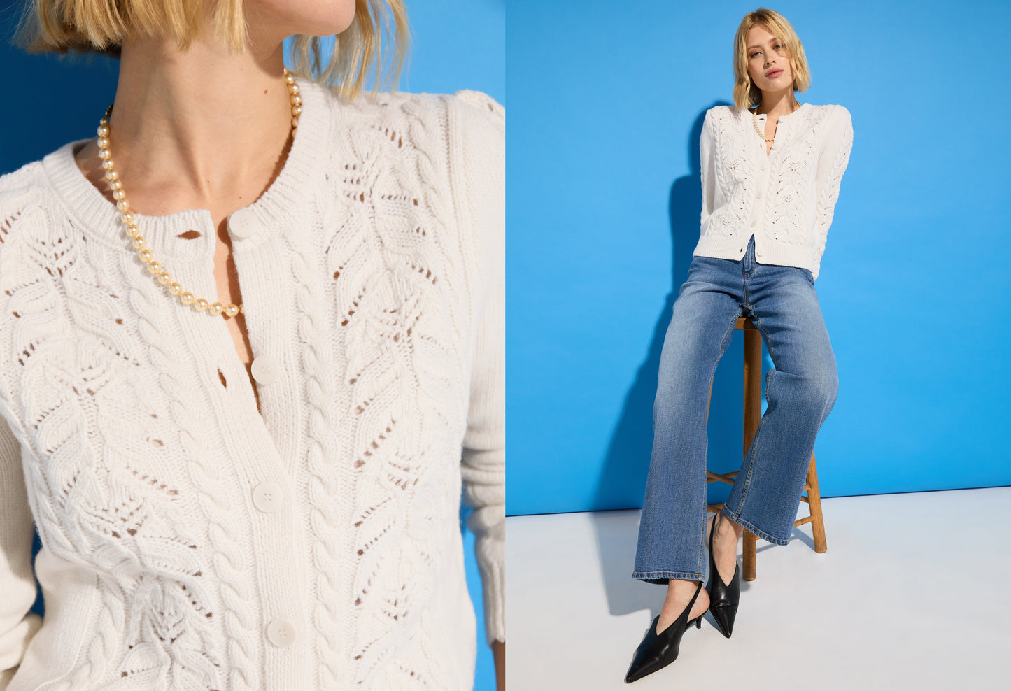 Eleora Recycled Wool Cardigan