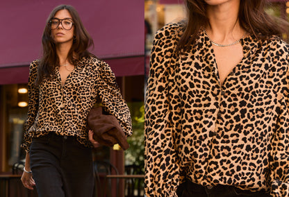 Sabrina Printed Blouse