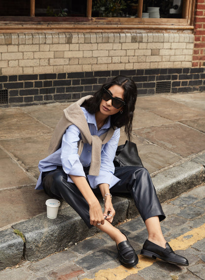 Faiza Leather Trouser 