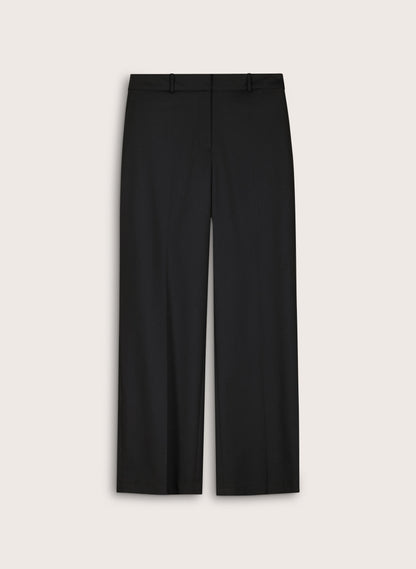 Ione Wool Blend Wide Leg Trousers