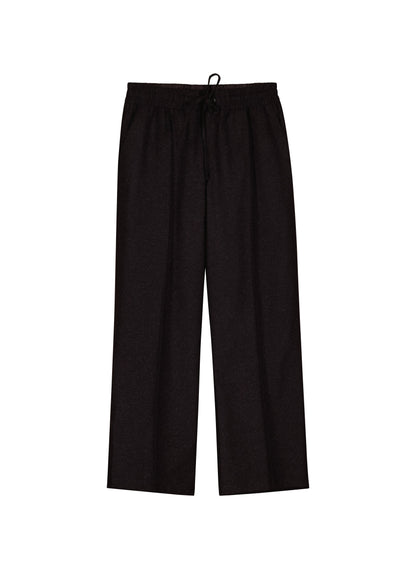 Petite Fera Wool Blend Wide Leg Trousers